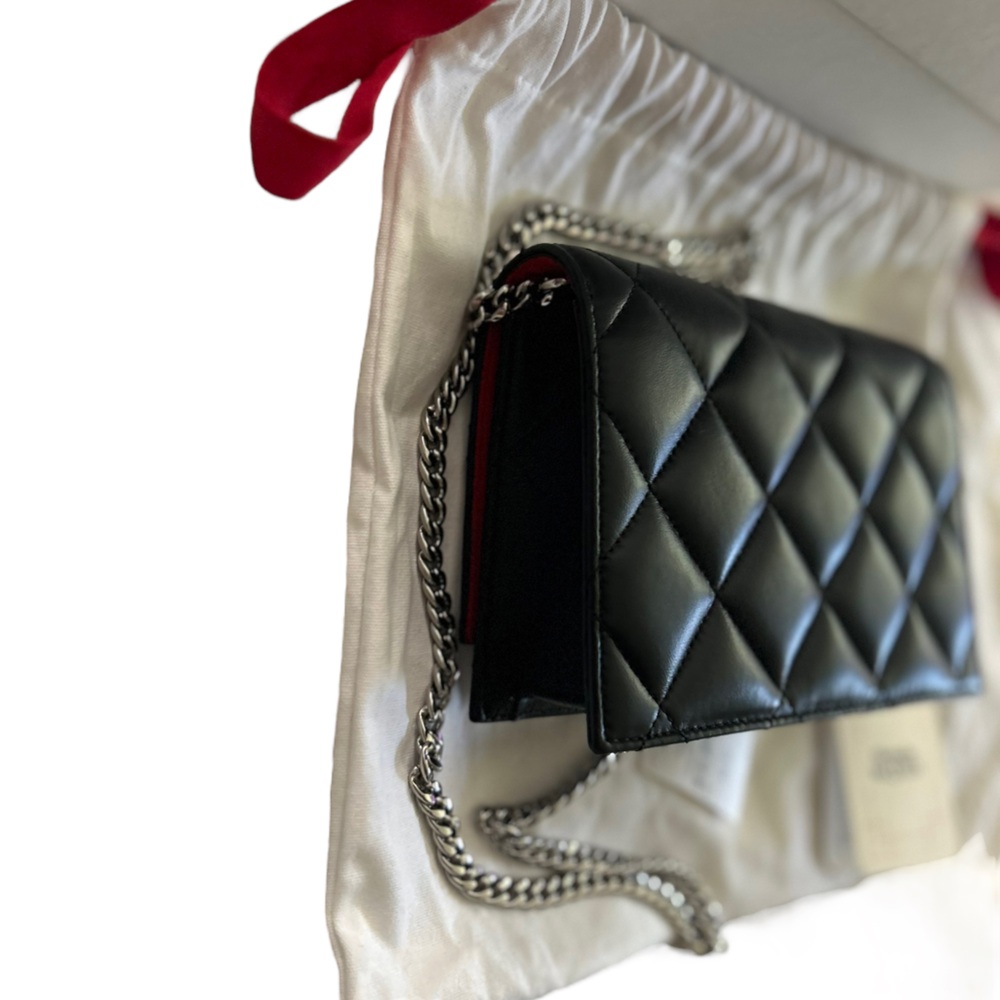 NEW ALEXANDER MCQUEEN GRAFFITI SMALL QUILTED HANDBAG - Picture 11 of 12